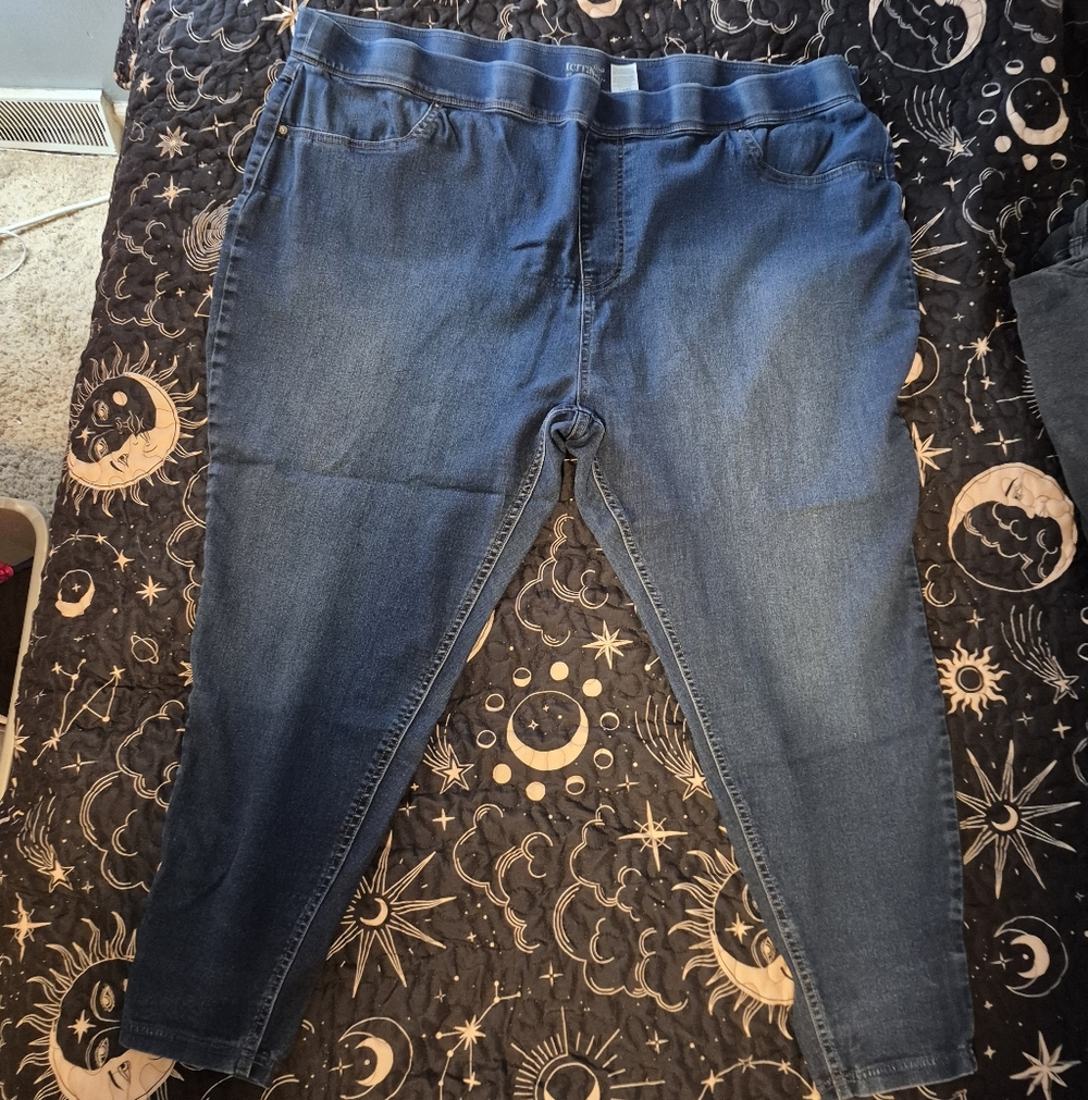 Terra & Sky Dark Blue Jeggings